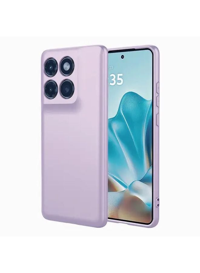 Motorola Edge 60 Fusion غطاء هاتف من TPU أخضر داكن مقاوم للصدمات ببطانة مايكروفايبر مضادة للخدوش - Image 3